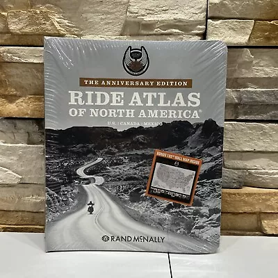 2008 Harley Davidson 105 Anniversary Edition Road Atlas Motorcycle W/ Map SEALED • $49.99