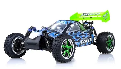 $249.95 • Buy Exceed RC Forza 1/10 Nitro Gas Car .18 Engine Remote RC RTR Buggy 4WD 2-Speed