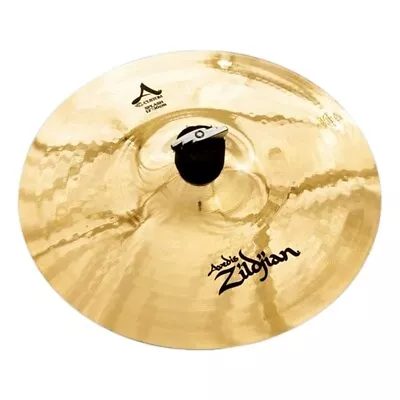 Zildjian A Custom Splash Brilliant 12  Fast Colorful Crash Short Sustain Cymbals • $389