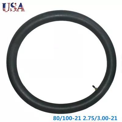 80/100-21 2.75/3.00-21 Front Tire Inner Tube Rubber Motocross Offroad Heavy Duty • $21.98