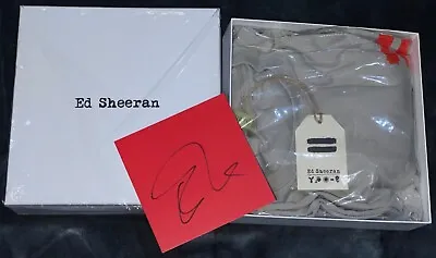 Ed Sheeran  Equals  Gift Box Set 2021 Brand New Sealed T-Shirt XL & Signed CD • $199.99