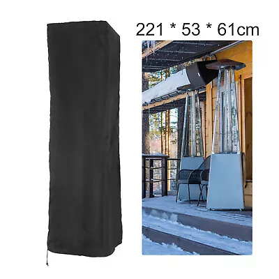 £15.19 • Buy Heavy Duty Waterproof Gas Pyramid Patio Heater Cover Outdoor Furniture Protector