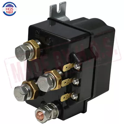 Winch Solenoid Relay 500A Heavy Contactor Rocker Switch For 8000-12000lb 4x4 4WD • $35.86
