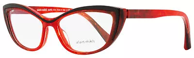 Alain Mikli Danseuse Eyeglasses A03092 006 Rouge Noir Mikli 56mm 3092 • $79