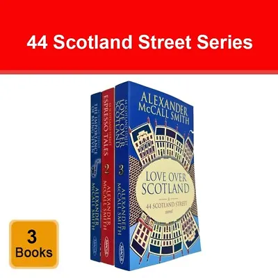 44 Scotland Street Series 3 Books Collection Set By Alexander McCall Smith Pack • £12.99