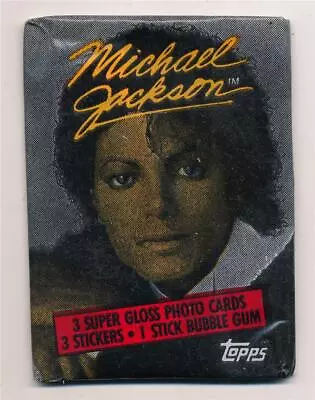 1984 Topps Michael Jackson Series 1 Trading Card Pack • $2.95
