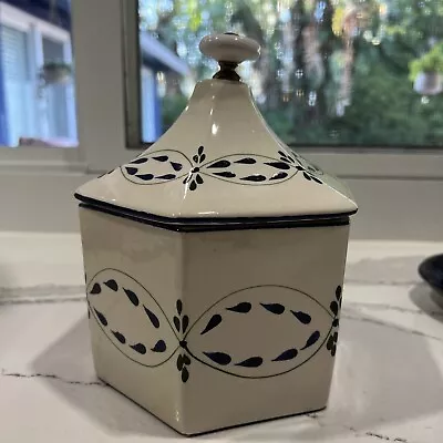 Vintage Mexican Canister Kitchen Hand Made Signed Dated ‘92 Telavera • $23