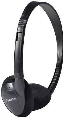TV Hi-Fi Headphones Over Ear Stereo Long Lead 5M Cable With Volume Control • £9.99