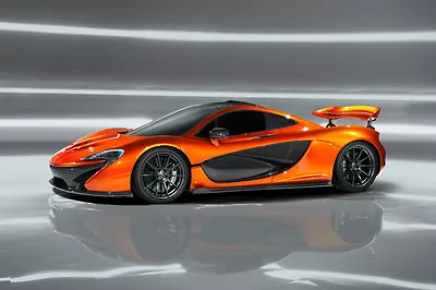 MCLAREN P1 CAR POSTER PRINT 24x36 HI RES 9 MIL PAPER • $39.95