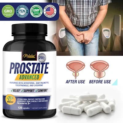 Prostate - With Saw Palmetto Cranberry - Relieve Frequent Urination And Urgency • £13.31