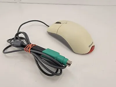 Microsoft Wheel Mouse Optical USB And PS/2 3-Button X08-70400 WORKS GREAT • $30