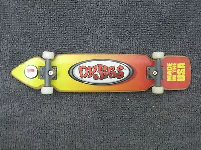 Super Rare Vintage Tech Deck DREGS Longboard Fingerboard Skateboard Sector Nine • $25