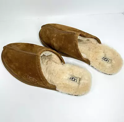 UGG Scuff Slipper 5776 Men’s Size 11 Brown House Slipper • $26.99