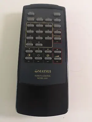 MATSUI TV REMOTE CONTROL For 2091 • £5.99