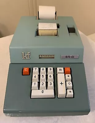 Vintage KF 8/9cb Electric Adding Machine Printing - Western Germany • $99.99