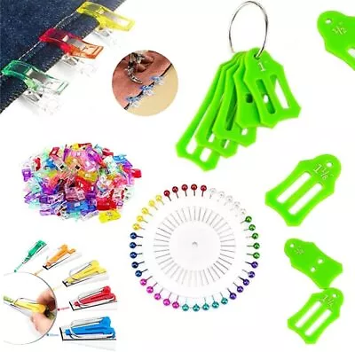 $10.99 • Buy Bias Tape Maker Set Multi-Sizes Folding Fabric Biasing Strips Roll Tool Set