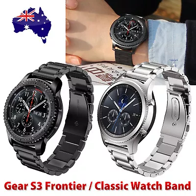 Samsung Gear S3 Classic / Frontier Stainless Steel Strap Watch Band Bracelet OZ • $9.99