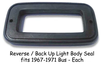Vw Type 2 Split Bus Baywindow Fridolin Reverse Backup Light Seal Sold Each • $20