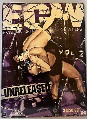 WWE Wrestling: ECW Unreleased Vol. 2 (DVD 2013 3-Disc Set) AEW NXT ROH TNA VG • $9.15