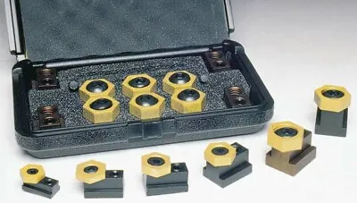 Mitee-Bite 14mm X M10 X 1.5 Workholding T-Slot Clamping Kit-Holding Force 8895N • $130