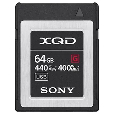 Sony XQD 64GB G Series Upto 400MBPS Memory Card • £84.95