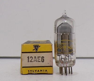 $5 • Buy Sylvania 12AE6 Used In Vintage Car Radios