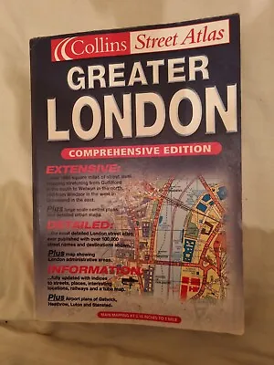 Greater London Street Atlas (Collins Street Atlas). 9780007133451 • £7.51