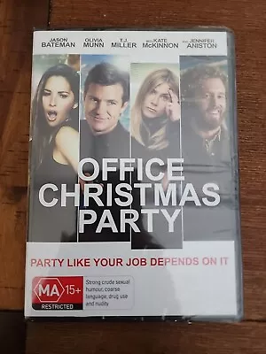 Office Christmas Party DVD 2016 Brand New & Sealed. Jennifer Aniston Free Post • $11.90