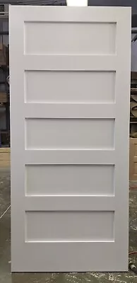 Primed Maple 5 Panel Interior Door - 35.81  X 79.12  X 1.75  Slab Or PH • $200