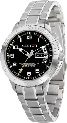 Orologio Uomo Acciaio Nero con Datario (R3253517026
