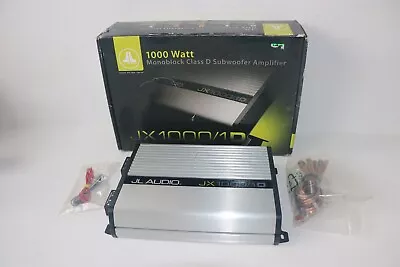 JL Audio JX1000/1D 1000 Watt Monoblock Amp Class D Subwoofer Amp • $475.20