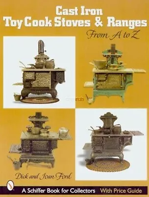 Cast Iron Toy Cook Stoves & Ranges From A To Z New! Free USA Shipping! • $28.49