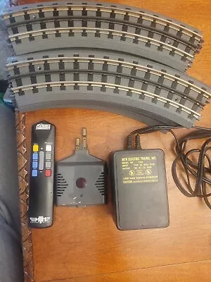 MTH Rail King IR Remote Control System Power Supply Track Lot 8 Curves  • $49.99