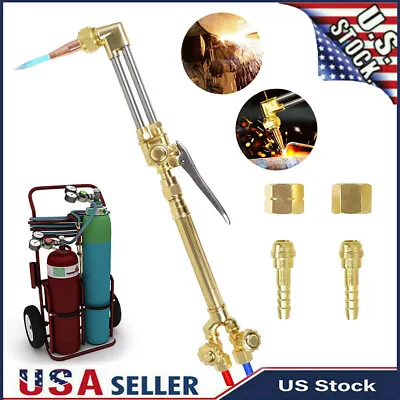 Heavy Duty Victor Type CA1350 100FC Oxygen/Acetylene Cutting Welding Torch Set • $46