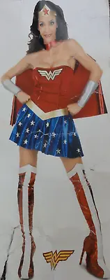 $19.89 • Buy Ladies Wonder Woman 7 Piece Costume Size Small By Secret Wishes