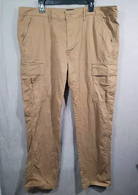 Levi's Brown Cargo Men's Pants 42 X34” Two Horse Brand • $19.99