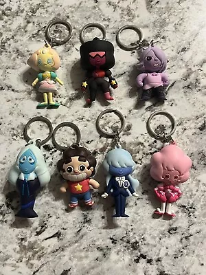 Monogram CN STEVEN UNIVERSE 3D Figure Backpack Clip Pink Diamond Blue Diamond • $12