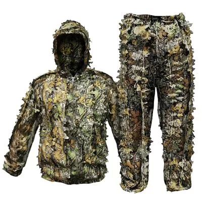 Men Women Kids Ghillie Suit Camouflage Clothes Robe Hunting Clothes Gilly Suit • $30.89