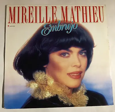 Mireille Mathieu -embrujo- 1989 Mexican Lp Translucent Wax Chanson • $14.99