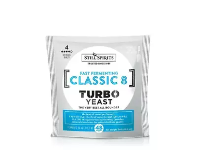 Classic 8 Turbo Yeast • $19.20