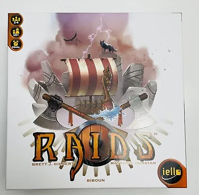 RAIDS BOARD GAME Iello Strategy Sailing Vikings Nautical Theme 2018 • $25.50