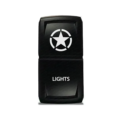 CH4X4 Rocker Switch V2 Military Lights Symbol 18 • $17.98