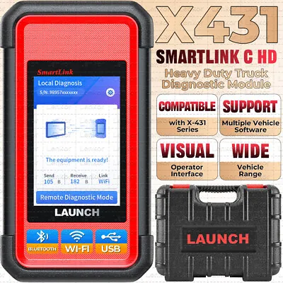 LAUNCH X431 SmartLink C 2.0 As HD3 HDIII Module Heavy Duty Truck Diagnostic Tool • $799