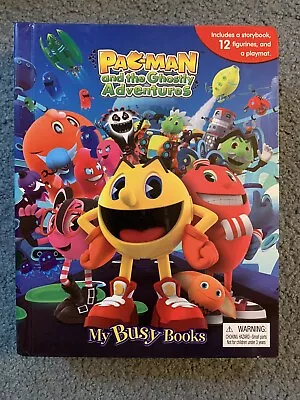 PAC-MAN AND THE GHOSTLY ADVENTURES MY BUSY BOOK By Phidal Publishing Inc • $51.74