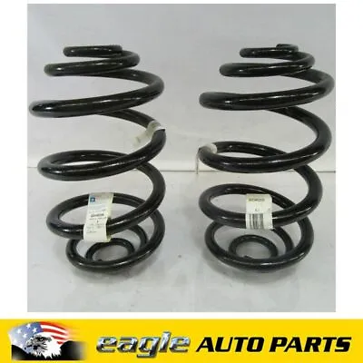 Holden Vy Vz Commodore Sedan Rear Coil Springs Std Height Genuine  # 92048208 • $100