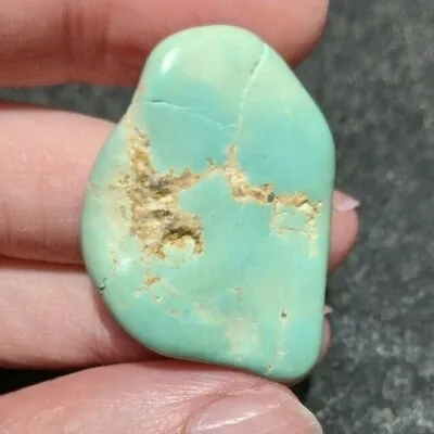 Old Stock Hachita Turquoise Rough 32.1 Ct. Purchased From Zuni Res. • $56.45