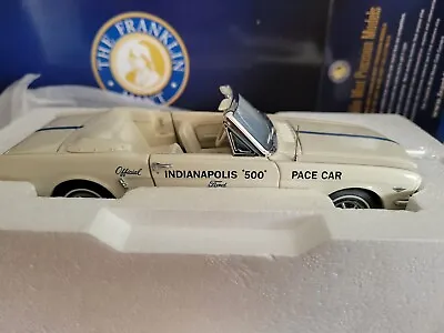 Brand New Franklin Mint 1964 1/2 Mustang Indy 500 Pace Car • $450