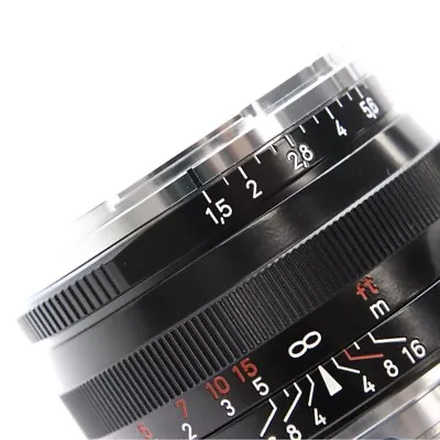 ZEISS C SONNAR T* 50mm F1.5 ZM Mount Lens BLACK • $620