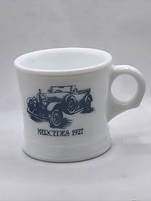 Vintage Mercedes 1927 Shaving Mug Surrey Convertible Car Coffee Cup Made In USA • $5.99