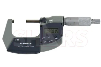 Shars 1-2  0.00005 /0.001mm Digital Electronic Outside Micrometer IP65 New P] • $79.95
